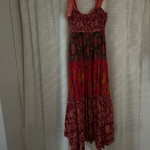 Free People Multicolor Patterned Dress